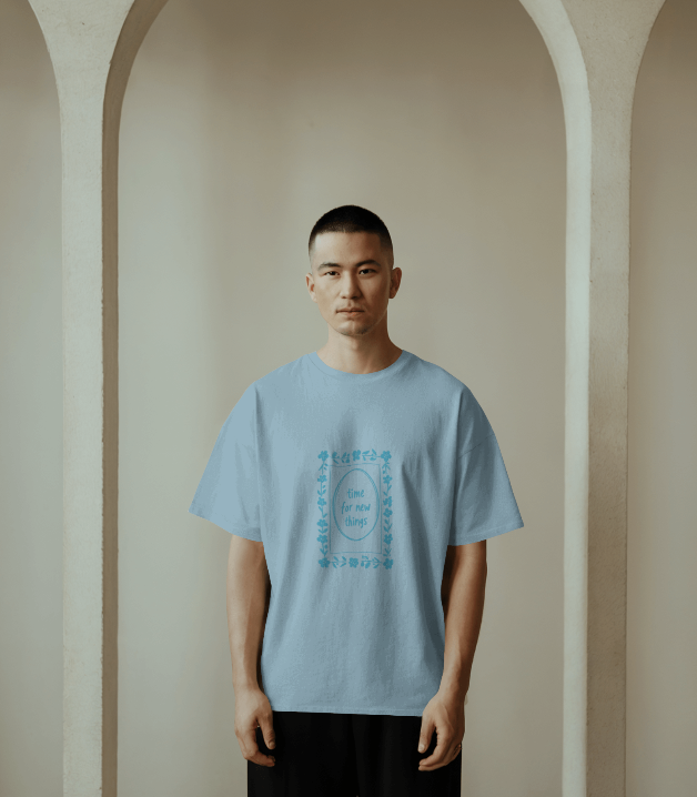Unisex Oversized Classic T-Shirt: Time for new things